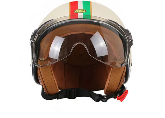 Open Face Motorcycle Retro Motorbike Helmets